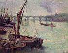 The Thames at Vauxhall Bridge, London, 1893