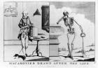 Macaronies Drawn After the Life, pub. by N. Darly, December 1773 (engraving) (b/w photo)