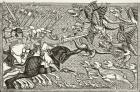How Alexander fought the Dragons and a species of Beast called Scorpion, from 'Science and Literature in the Middle Ages' by Paul Lacroix (1806-84) published London 1878 (litho)