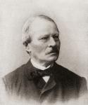 Gustav Freytag, 1816  1895. German novelist and playwright. From Die Journalisten by Gustav Freytag, published 1906.