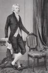 Portrait of Robert R. Livingston (1746-1813) (litho)