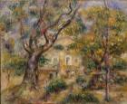 The Farm at Les Collettes, Cagnes, 1908-14 (oil on canvas)