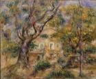 The Farm at Les Collettes, Cagnes, 1908-14 (oil on canvas)