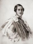 Prince Albert, Prince Consort, 1819-1861. From a portrait by Dalton after F. Winterhalter. From the book The Girlhood of Queen Victoria 1832-1840 Vol II published 1912.