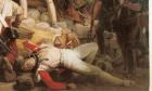 Fighting at the Hotel de Ville, 28th July 1830, 1833 (oil on canvas) (detail of 39427)
