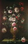 Still Life of Flowers in an Urn, 19th century