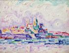 Antibes (study), 1918-19 (oil on canvas)