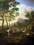 An Arcadian Landscape with Pan and Syrinx