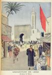 The Moroccan Pavilion at the Universal Exhibition of 1900, Paris, illustration from 'Le Petit Journal', 23rd September 1900 (colour litho)