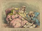 A Bawd on Her Last Legs, 1792 (hand-coloured etching and aquatint)