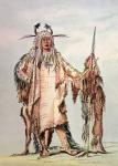 Blackfoot Indian Pe-Toh-Pee-Kiss, The Eagle Ribs (colour litho)