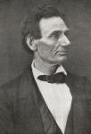 Abraham Lincoln, 1809  1865, seen here in 1860. 16th President of the United States of America. From Abraham Lincoln, The Prairie Years, published 1926.