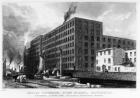 Cotton Factories, Union Street, Manchester, engraved by John McGahey, 1829 (engraving)