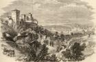 Granada and the Alhambra, illustration from 'Spanish Pictures' by the Rev. Samuel Manning (engraving)