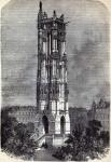 Church of St. Jacques de la Boucherie, Paris, which held sittings of the National Assembly (engraving)