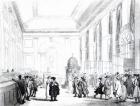 Bank of England, Great Hall, from Ackermann's 'Microcosm of London', 1809 (aquatint)
