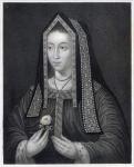 Portrait of Elizabeth of York (engraving)