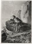 Daydreams, illustration from 'Memoires d'Outre-Tombe' by Francois Rene (1768-1848) Vicomte de Chateaubriand, c.1841 (engraving) (b/w photo)