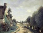 A Road Near Arras, or Cottages, c.1842 (oil on canvas)