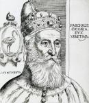 Pasquale Cicogna, Doge of Venice (1585–1595) (engraving)