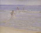 Sunshine at Skagen: Boys Swimming, 1892 (study)