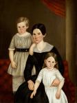 A Family Group, late 1840s (oil on canvas)