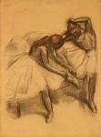 Two Dancers, 1905 (pastel on paper)