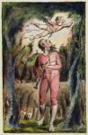Plate 1 from 'Songs of Innocence and of Experience' (Bentley 2) 1789-74 (relief etching with pen and w/c)