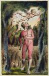 Plate 1 from 'Songs of Innocence and of Experience' (Bentley 2) 1789-74 (relief etching with pen and w/c)