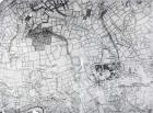 A section of a sheet from the survey of London and it's environs, 1741-5, pub. 1769 (engraving)