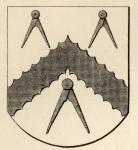 Masonic arms, from 'The History of Freemasonry, volume II', published by Thomas C. Jack, London, 1883 (litho)