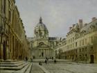 The Courtyard of the Old Sorbonne, 1886 (oil on canvas)