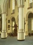 Interior of the Oude Kerk in Delft (oil on canvas)