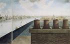 Panoramic view of London, 1792-93 (coloured aquatint)