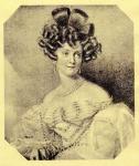 Princess Carolyne zu Sayn-Wittgenstein, c.1840 (litho)