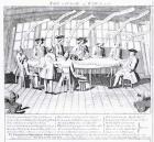 The Council of War in 1756 (engraving)