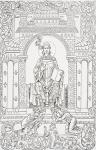 Pope St. Gregory I, 1848 (litho)