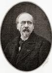 Charles Victor Cherbuliez, from 'The Century Illustrated Monthly Magazine', published 1884 (wood engraving)