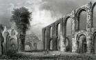 St. Botolph's Priory Church, Colchester, Essex, engraved by John Rogers, 1832 (engraving)