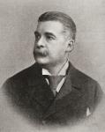 Sir Arthur Seymour Sullivan, 1842 1900. English composer best known for his operatic collaborations with W. S. Gilbert. From The Strand Magazine published 1897.