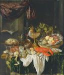 Still Life with Fruit (oil on canvas)