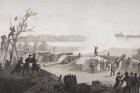 The Siege of Yorktown, Virginia during the American Civil War (litho)