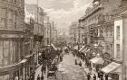 The Queen's Visit to Birmingham: The High Street, from 'The Illustrated London News', 2nd April 1887 (engraving)