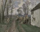 A Village Road near Auvers, 1872-73 (oil on canvas)