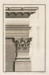 Base, Capital and Entablature of the Pilaster, 1753 (engraving)