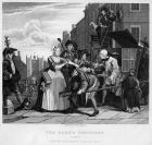 Arrested for Debt, plate V from 'A Rake's Progress' (engraving)