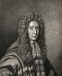 Henry Hare Lord Colerane, engraved by Bocquet, illustration from 'A catalogue of Royal and Noble Authors, Volume V', published in 1806 (litho)