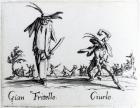 I Balli de Spessanei, or Le Grande Chasse, c.1622 (engraving) (b/w photo)