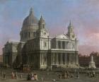St. Paul's Cathedral, 1754 (oil on canvas)
