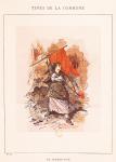 The Barricade, no.34 from 'Types de la Commune', 1871 (colour litho)